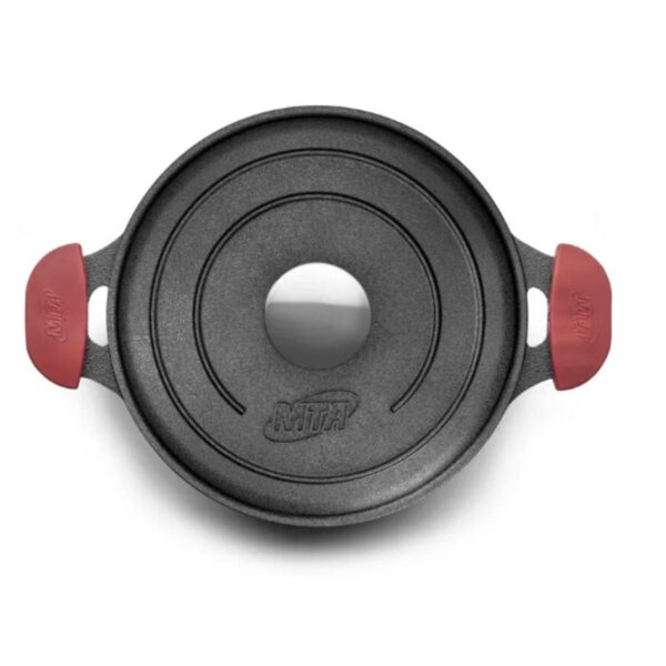 Caçarola Ferro Fundido 22 cm com Tampa de Ferro MTA - COD 8410 - Imagem 2