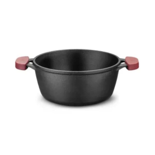 Caçarola Ferro Fundido 22 cm com Tampa de Ferro MTA - COD 8410 - Imagem 3