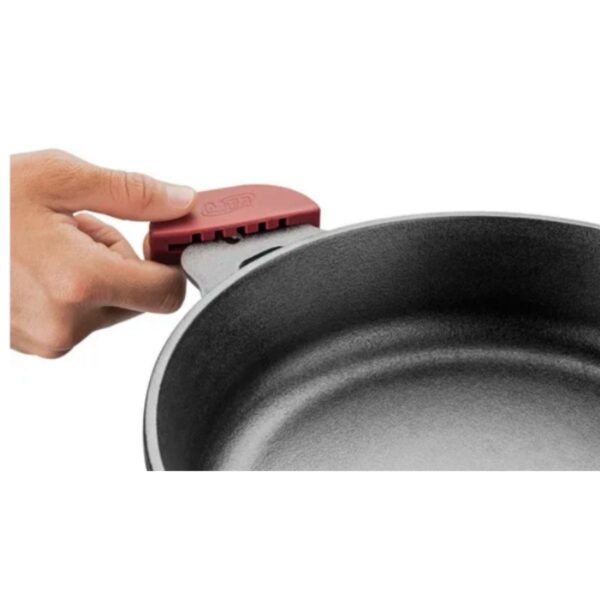 Caçarola Ferro Fundido 22 cm com Tampa de Ferro MTA - COD 8410 - Imagem 4