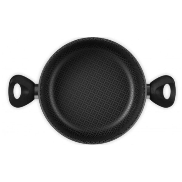 Caçarola Gourmet com Tampa de Vidro Antiaderente 24 cm Multiflon - COD 53224 - Imagem 3